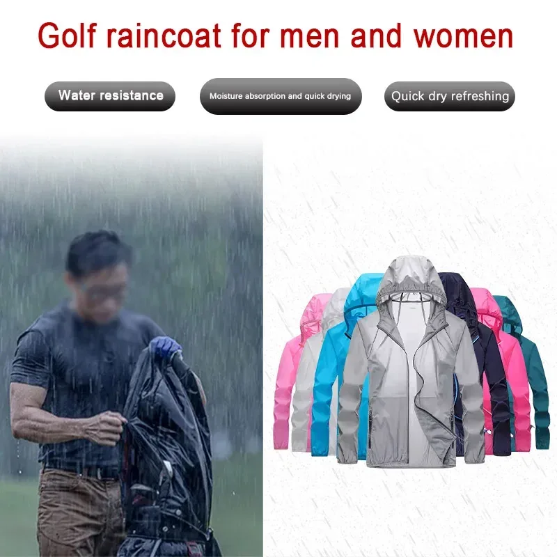 เสื้อกันฝนกอล์ฟเสื้อแจ็คเก็ตน้ - Fishing Jacket Waterproof บทวิจารณ์และราคา