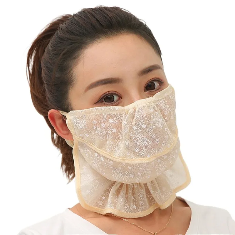 ฮิญาบหมวกกันแดดสำหรับตกปลาสีทึ - Fishing Mask Sun Protection บทวิจารณ์และราคา