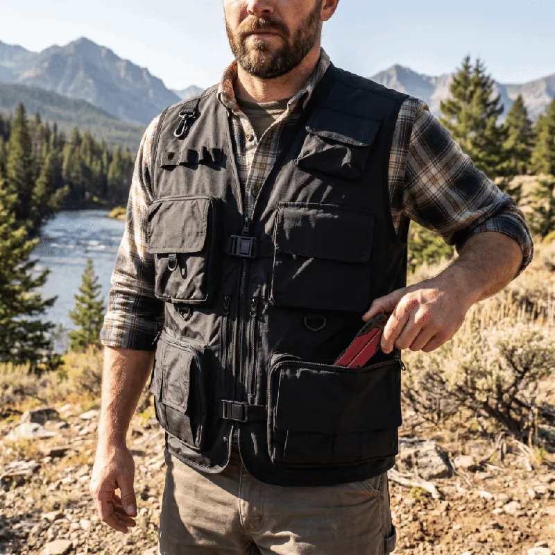 เสื้อกั๊กตกปลาแบบกันน้ำ แห้งเร - Fishing Vest บทวิจารณ์และราคา