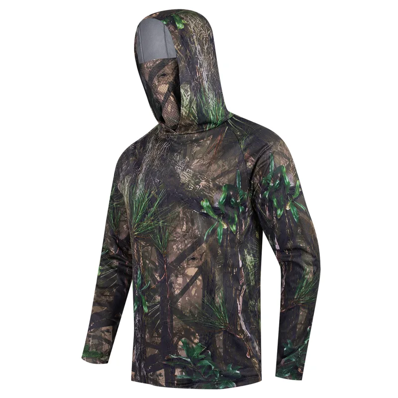 เสื้อเจอร์ซีย์สำหรับตกปลา เสื้ - Fishing Hoodie บทวิจารณ์และราคา