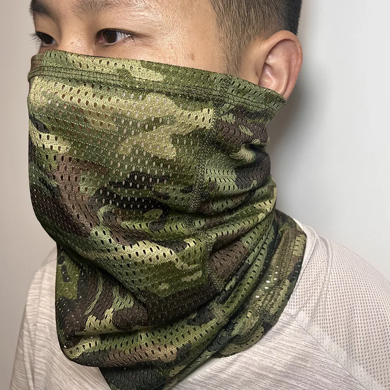 ผ้าคลุมศีรษะแบบตาข่ายระบายอากา - Fishing Mask Sun Protection บทวิจารณ์และราคา