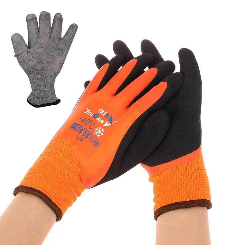 -30องศาเย็นเก็บป้องกันการแช่แข - Fishing Gloves บทวิจารณ์และราคา