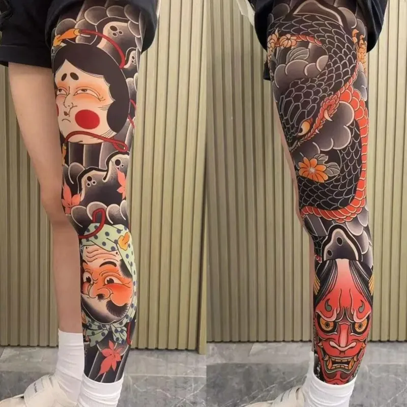 ถุงเท้าลายสักเต็มขาแบบใหม่ ถุง - Fishing Socks บทวิจารณ์และราคา