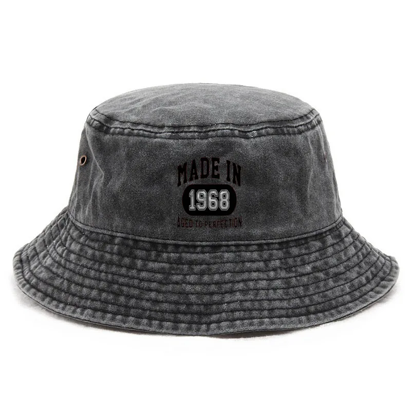 หมวกบักเก็ตผ้าฝ้ายแบบวินเทจ หม - Fishing Hat บทวิจารณ์และราคา