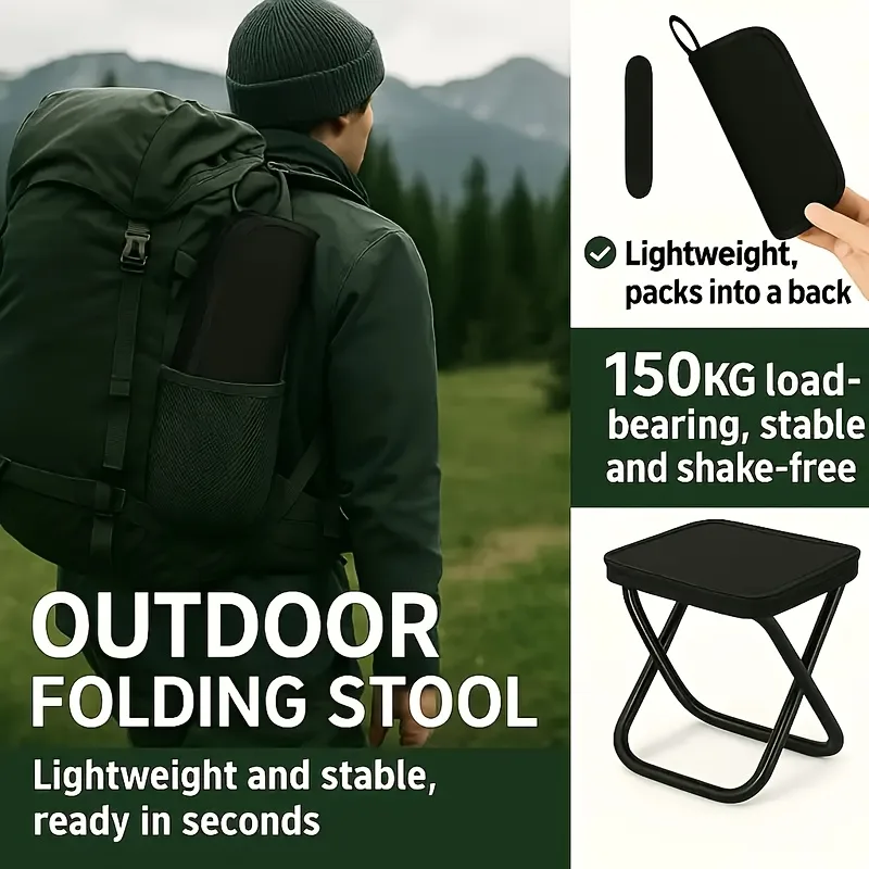เก้าอี้พับน้ำหนักเบาแบบพกพาทนท - Fishing Backpack บทวิจารณ์และราคา