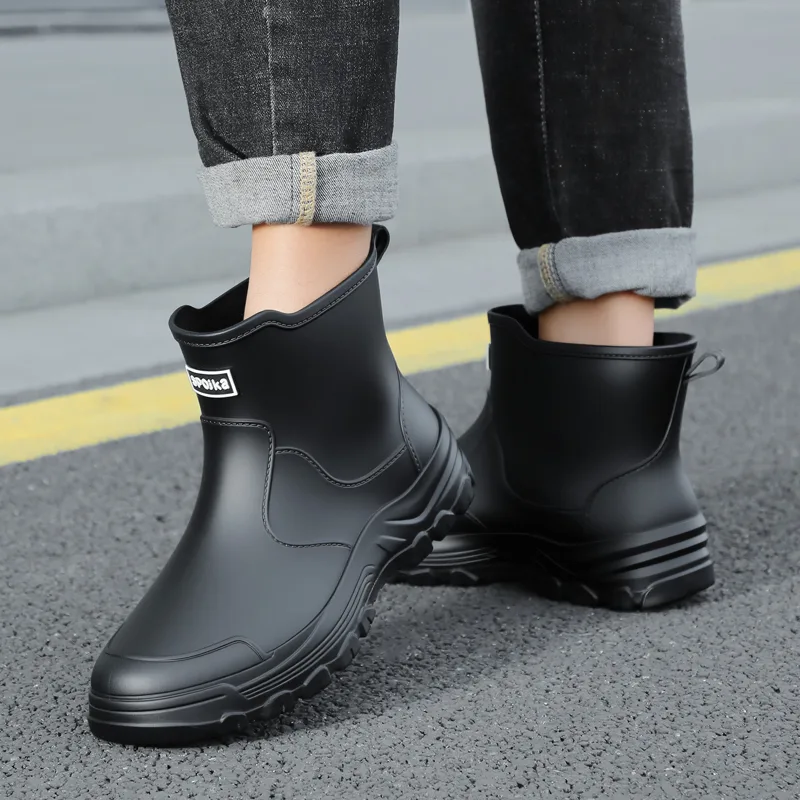 รองเท้าบูทกันฝนผู้ชายแบบใหม่ทั - Fishing Boots บทวิจารณ์และราคา