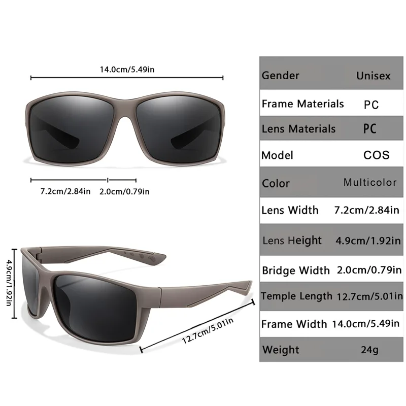 แว่นกันแดดโพลาไรซ์ 2 แพ็คป้องก - Fishing Sunglasses Polarized บทวิจารณ์และราคา