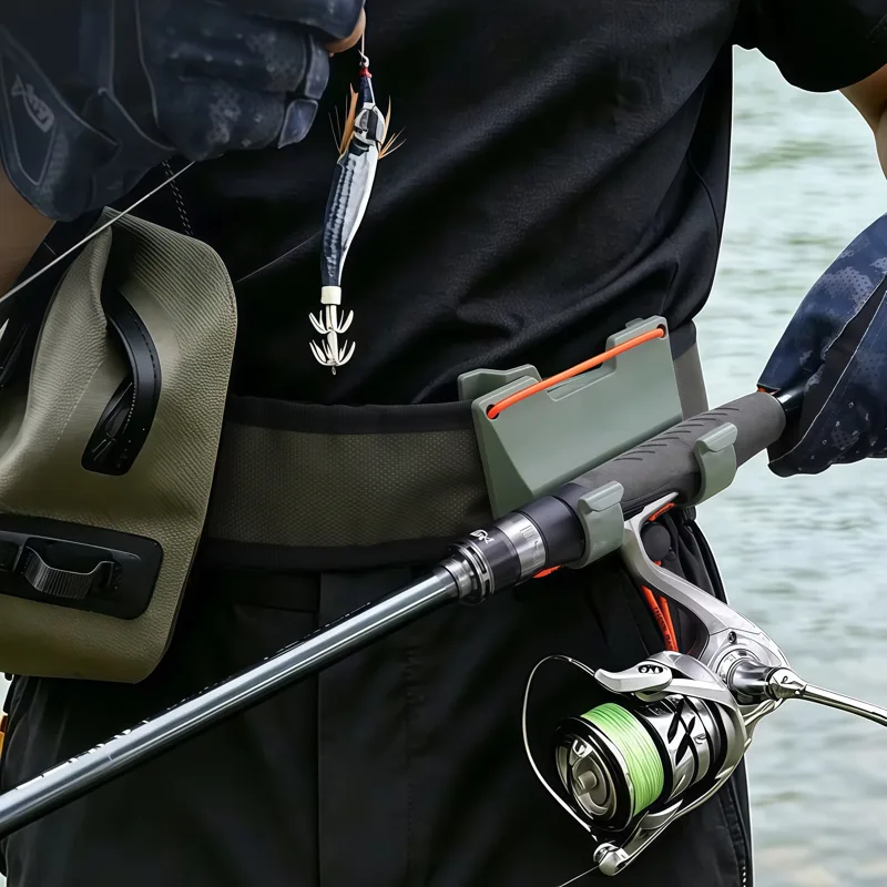 DEUKIO ที่ยึดคันเบ็ดแบบคลิปหนี - Fishing Belt บทวิจารณ์และราคา