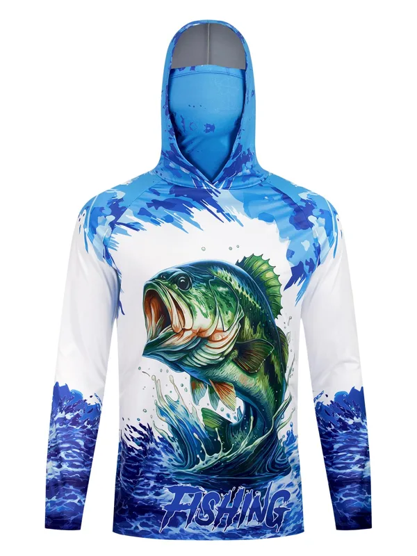 เสื้อฮู้ดตกปลา UPF 50 เสื้อฮู้ - Fishing Hoodie บทวิจารณ์และราคา