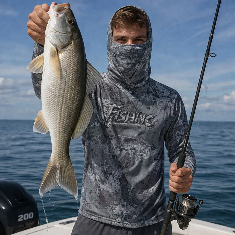 เสื้อฮู้ดตกปลา เสื้อคลุมกันแดด - Fishing Hoodie บทวิจารณ์และราคา