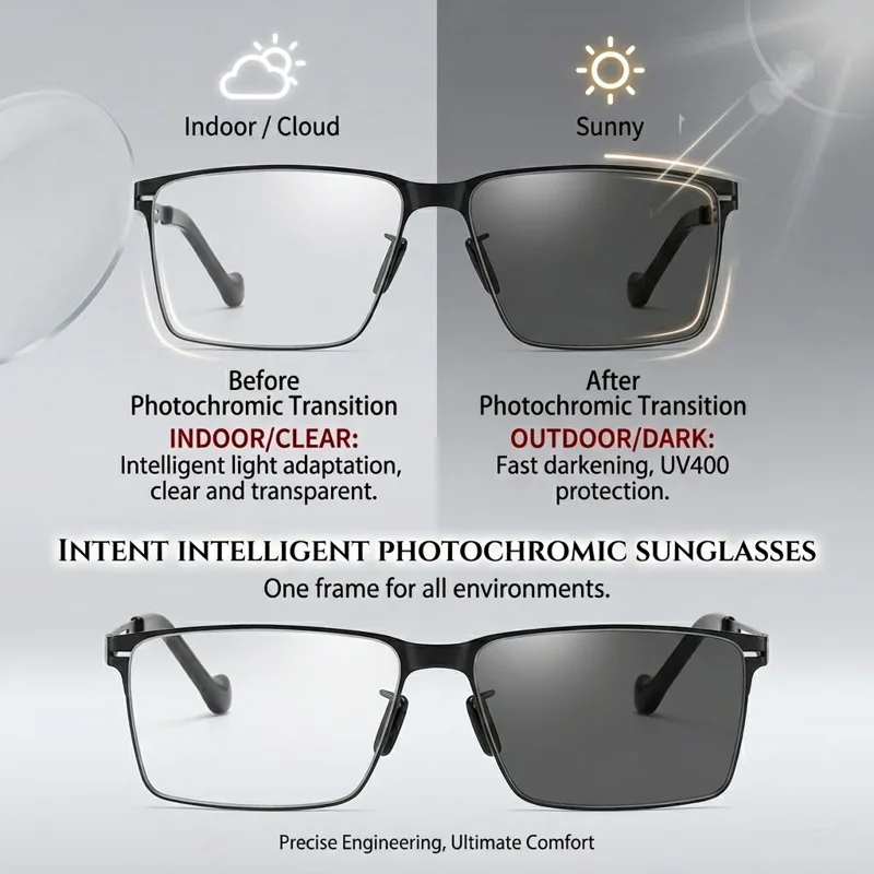 แว่นกันแดดโพลาไรซ์เปลี่ยนสีอัต - Fishing Sunglasses Polarized บทวิจารณ์และราคา