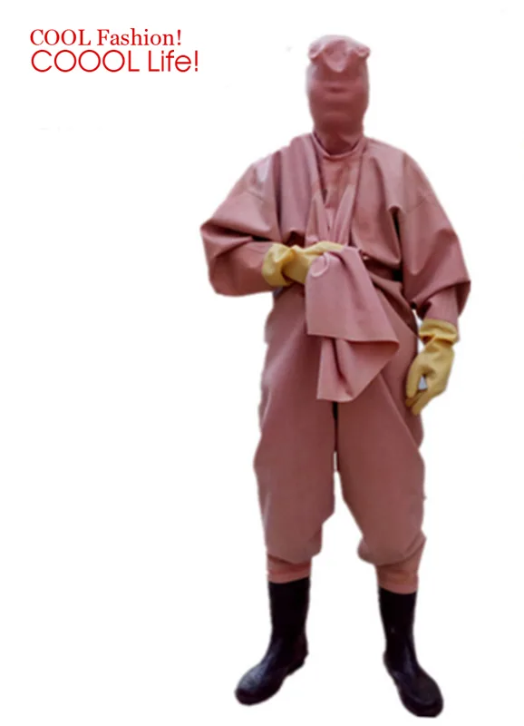 ชุดลุยน้ำยางสำหรับผู้ชายผู้หญิ - Fishing Rain Suit บทวิจารณ์และราคา