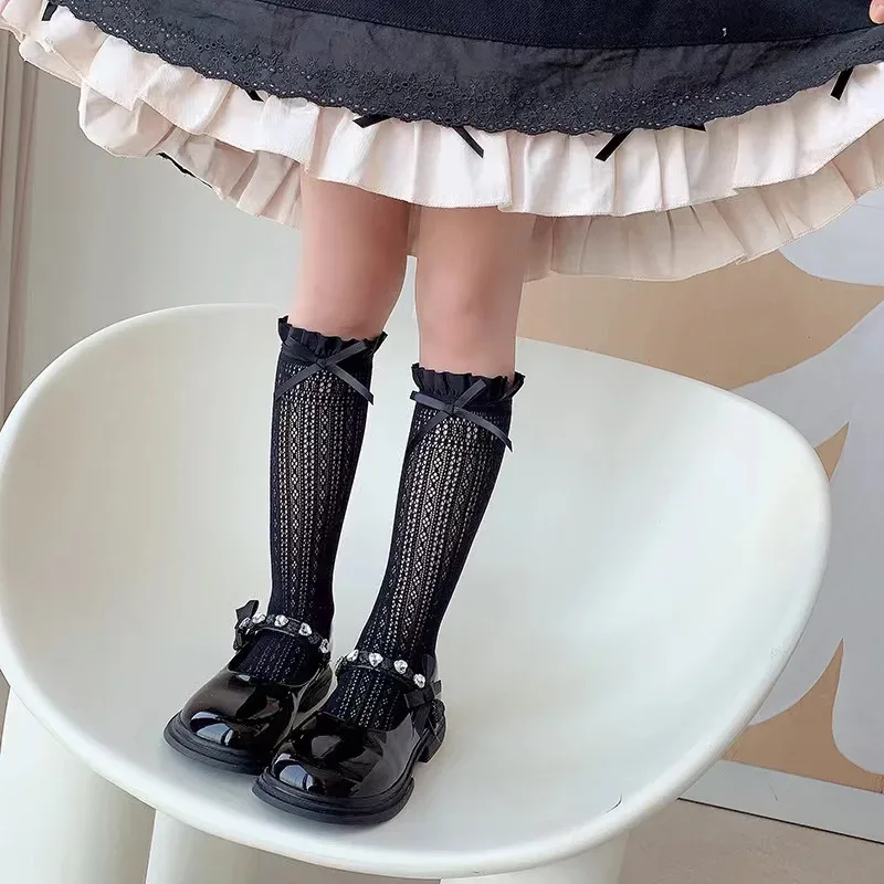 สาวยาวถุงน่องลูกไม้หวานโบว์รูป - Fishing Socks บทวิจารณ์และราคา
