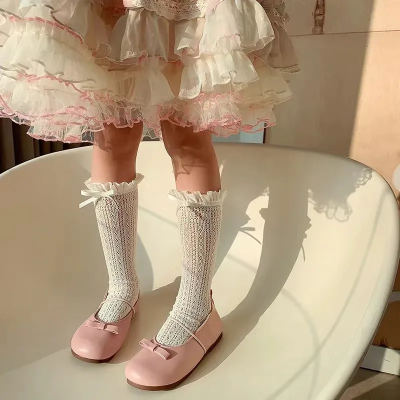 สาวยาวถุงน่องลูกไม้หวานโบว์รูป - Fishing Socks บทวิจารณ์และราคา