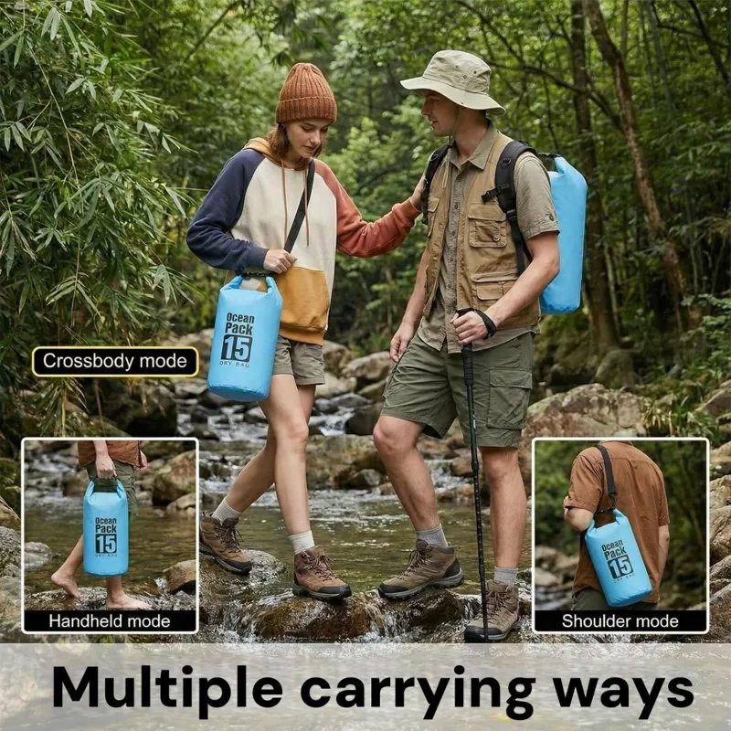กระเป๋าแห้งกันน้ำ 500D แบบลอยน - Fishing Bag Waterproof บทวิจารณ์และราคา