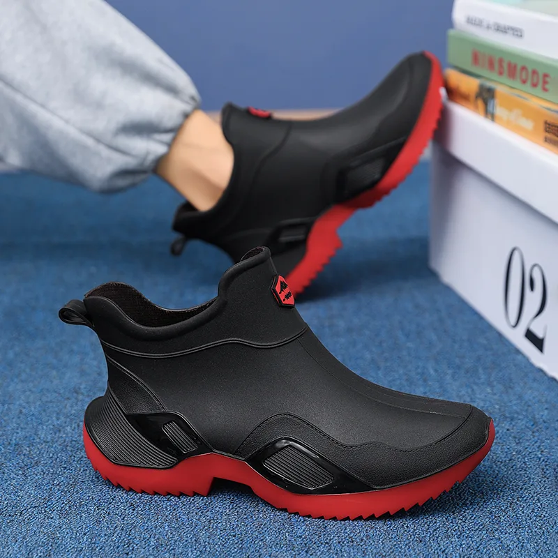 รองเท้าฝนสําหรับผู้ชายกันน้ําก - Fishing Boots บทวิจารณ์และราคา