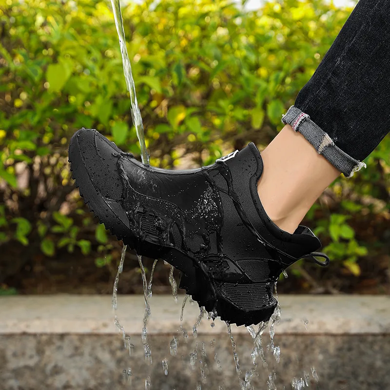 รองเท้าฝนสําหรับผู้ชายกันน้ําก - Fishing Boots บทวิจารณ์และราคา