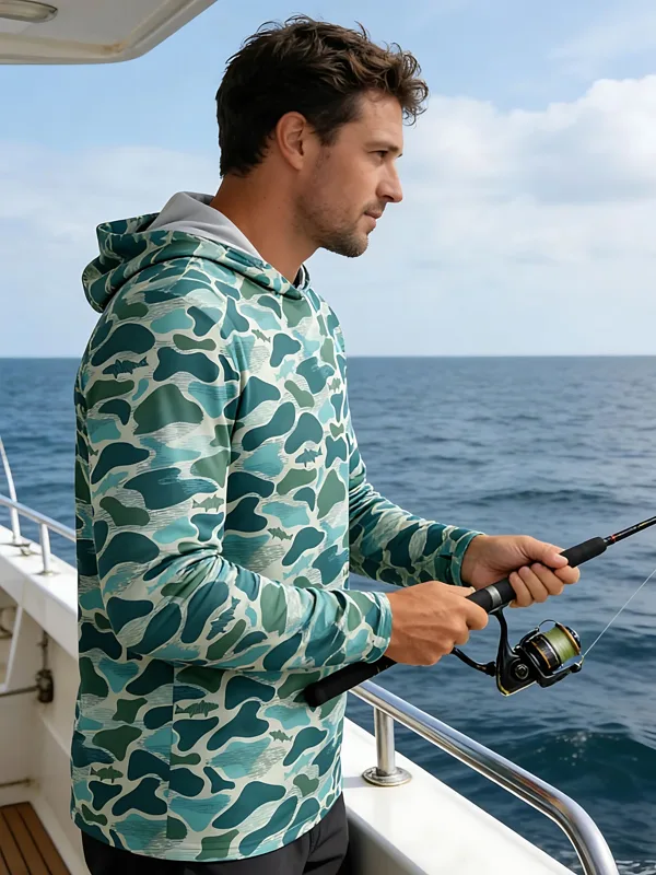 เสื้อตกปลาป้องกันรังสียูวีรุ่น - Fishing Mask Sun Protection บทวิจารณ์และราคา