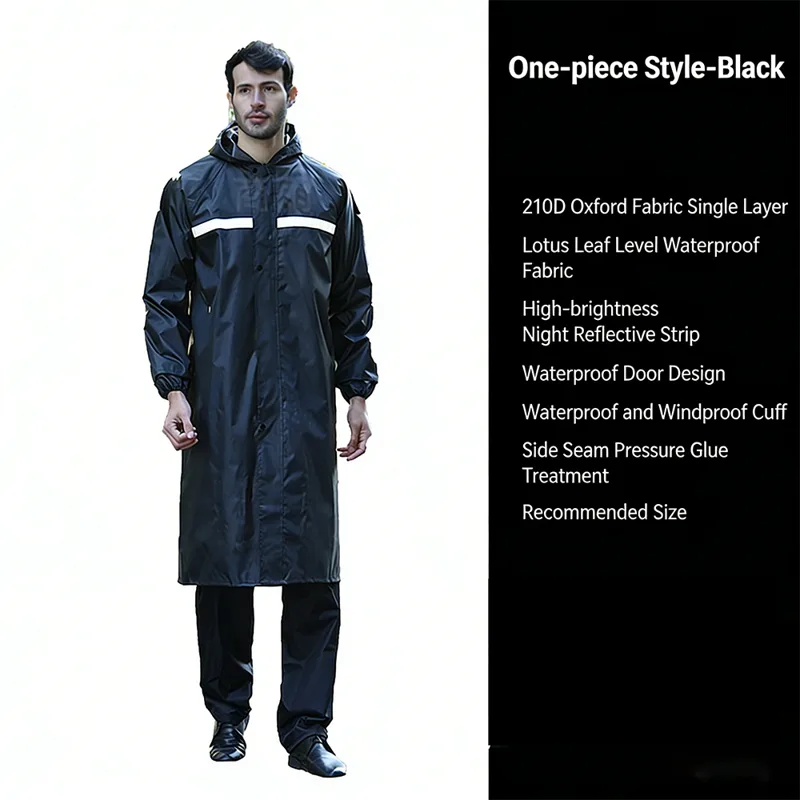 ชุดกันฝนสำหรับขี่มอเตอร์ไซค์ ช - Fishing Rain Suit บทวิจารณ์และราคา