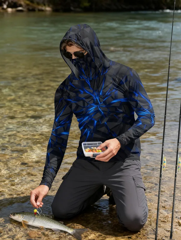 เสื้อตกปลาป้องกันรังสียูวีรุ่น - Fishing Mask Sun Protection บทวิจารณ์และราคา