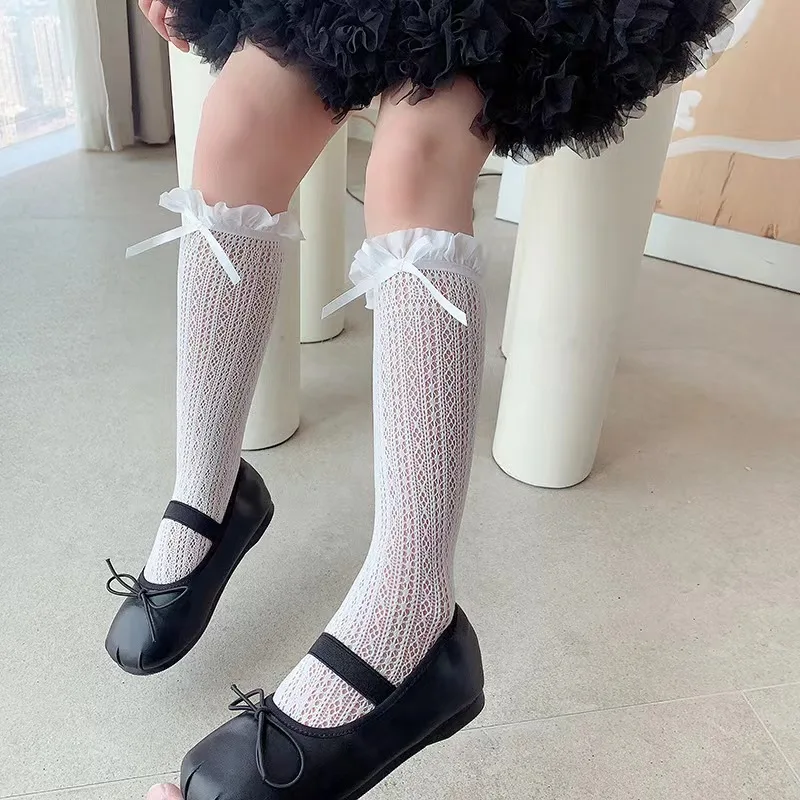 สาวยาวถุงน่องลูกไม้หวานโบว์ Ja - Fishing Socks บทวิจารณ์และราคา