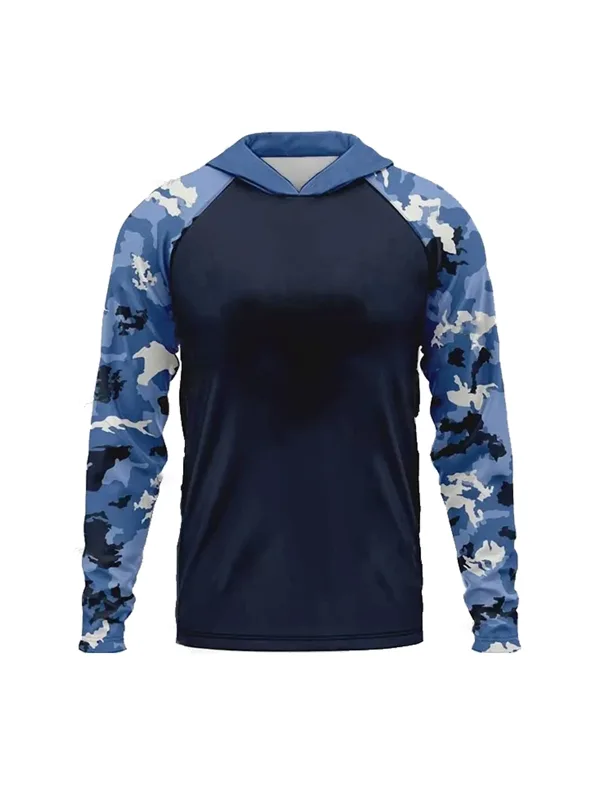 เสื้อตกปลาแขนยาวมีฮู้ด ป้องกัน - Fishing Hoodie บทวิจารณ์และราคา