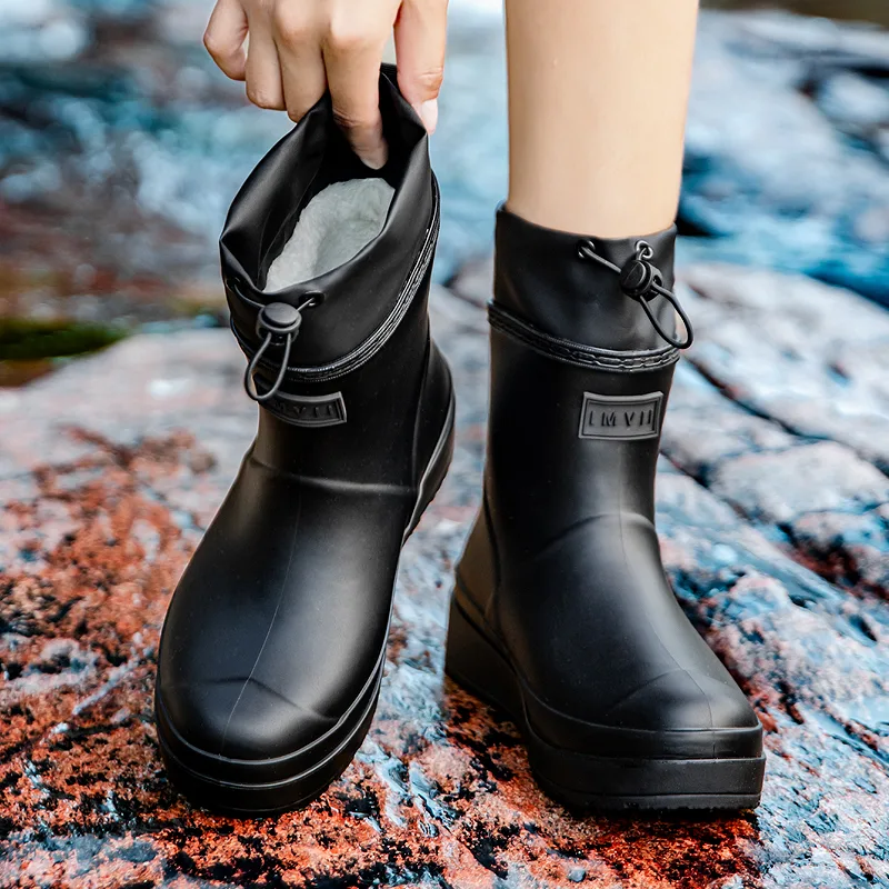 รองเท้าบูทกันฝนลำลองสำหรับผู้ช - Fishing Boots บทวิจารณ์และราคา