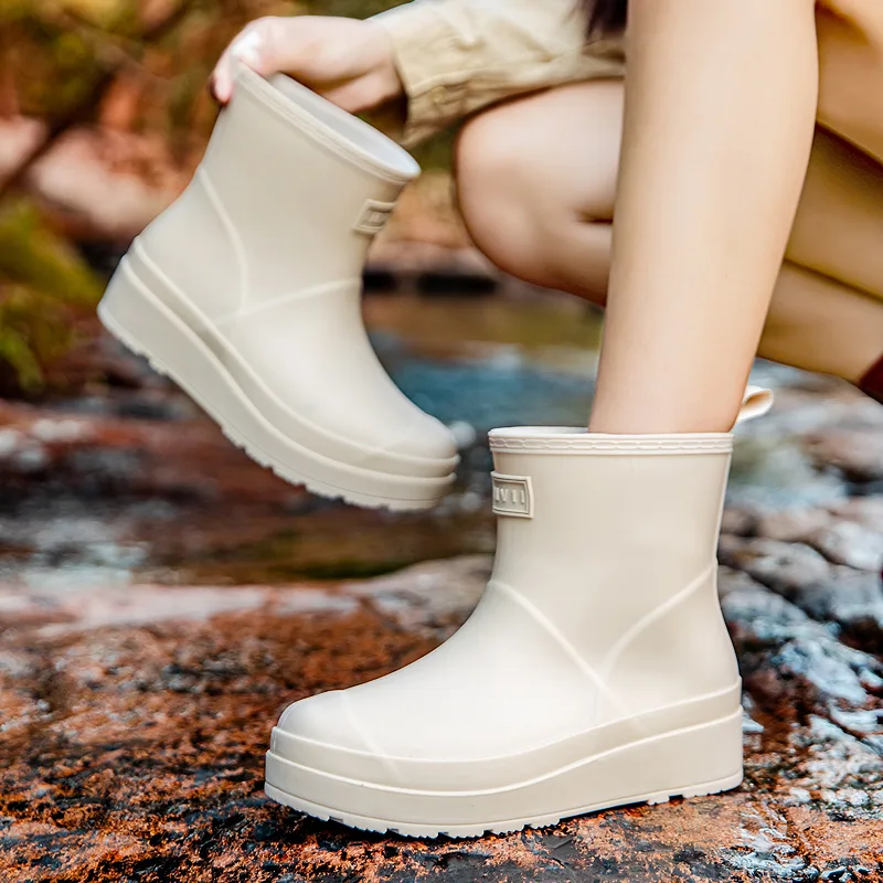 รองเท้าบูทกันฝนลำลองสำหรับผู้ช - Fishing Boots บทวิจารณ์และราคา