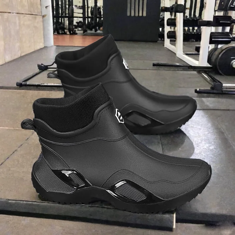 รองเท้าบูทกันฝนผู้ชาย กันน้ำ ก - Fishing Boots บทวิจารณ์และราคา