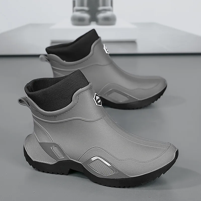รองเท้าบูทกันฝนผู้ชาย กันน้ำ ก - Fishing Boots บทวิจารณ์และราคา