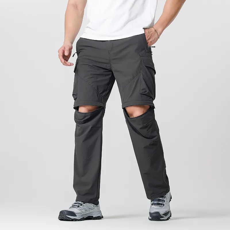กางเกงคาร์โก้เดินป่าสำหรับผู้ช - Fishing Pants Waterproof บทวิจารณ์และราคา