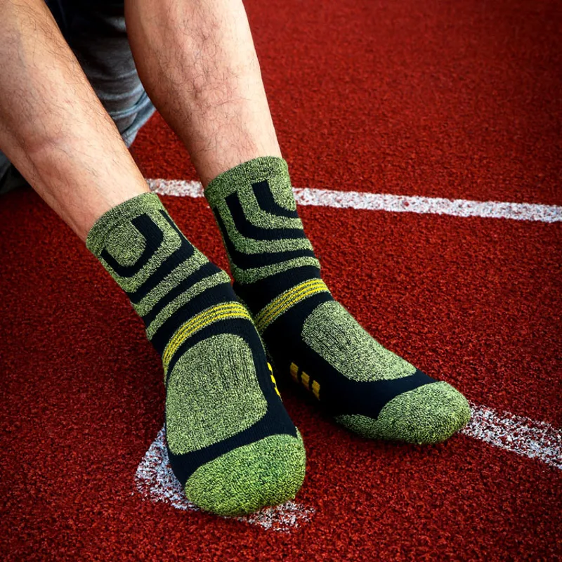 ถุงเท้าผู้ชาย5คู่ถุงเท้ากันพอง - Fishing Socks บทวิจารณ์และราคา