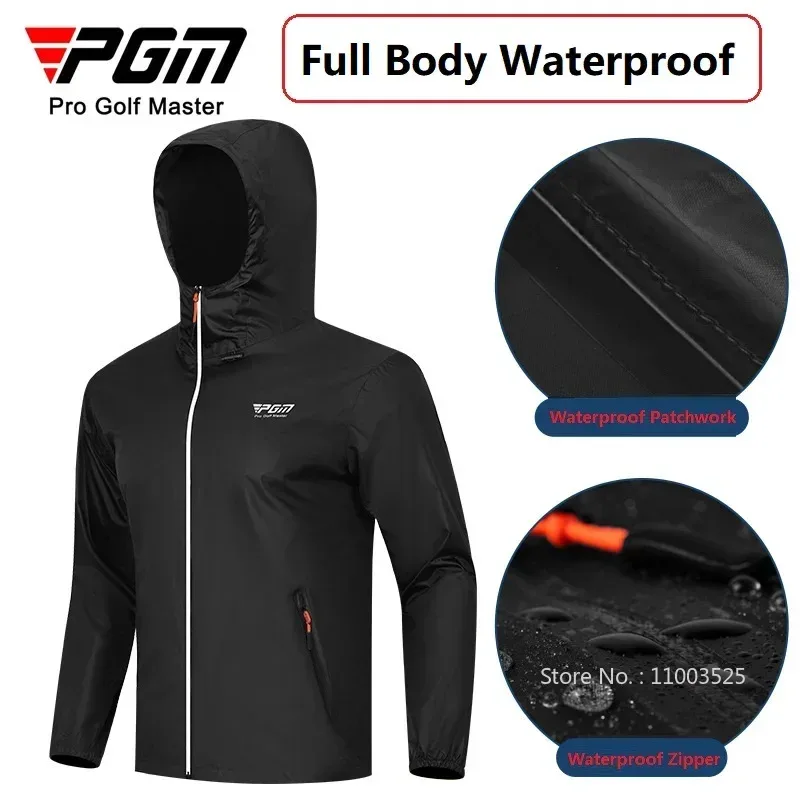 PGM Men Golf เสื้อกันฝนฝนกางเก - Fishing Rain Suit บทวิจารณ์และราคา